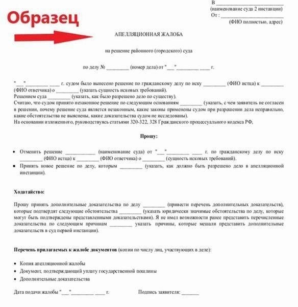 Подача апелляционной жалобы на решение арбитражного суда: Пошаговое руководство