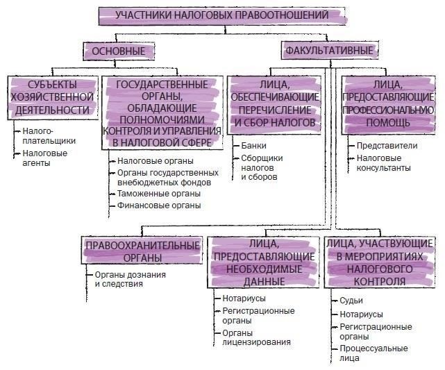 Различение объективных и субъективных элементов налоговых правонарушений